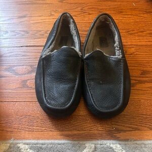 Men's Black Leather Ugg’s